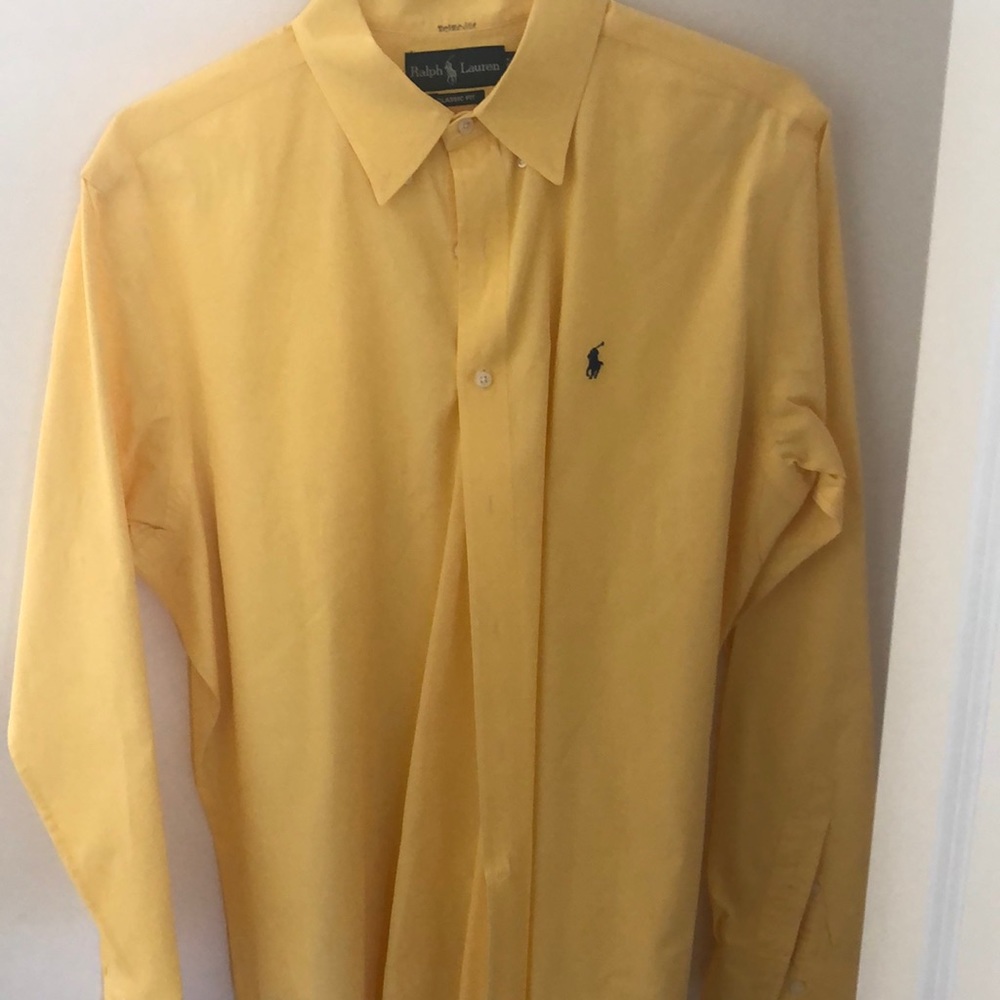 Yellow men’s XL shirt